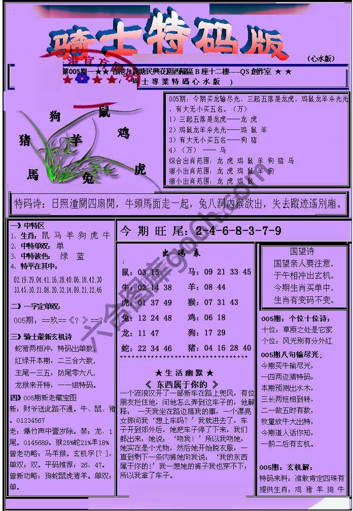另类骑士特码版