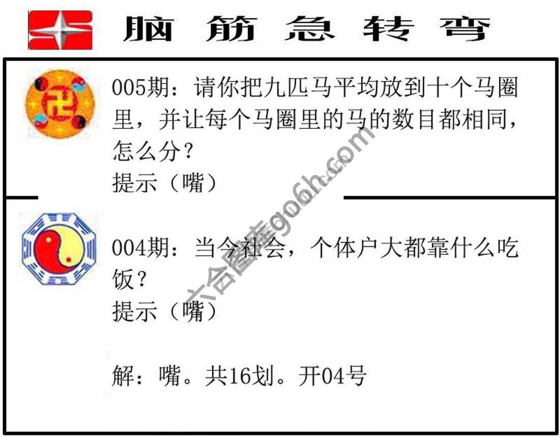 脑筋急转弯