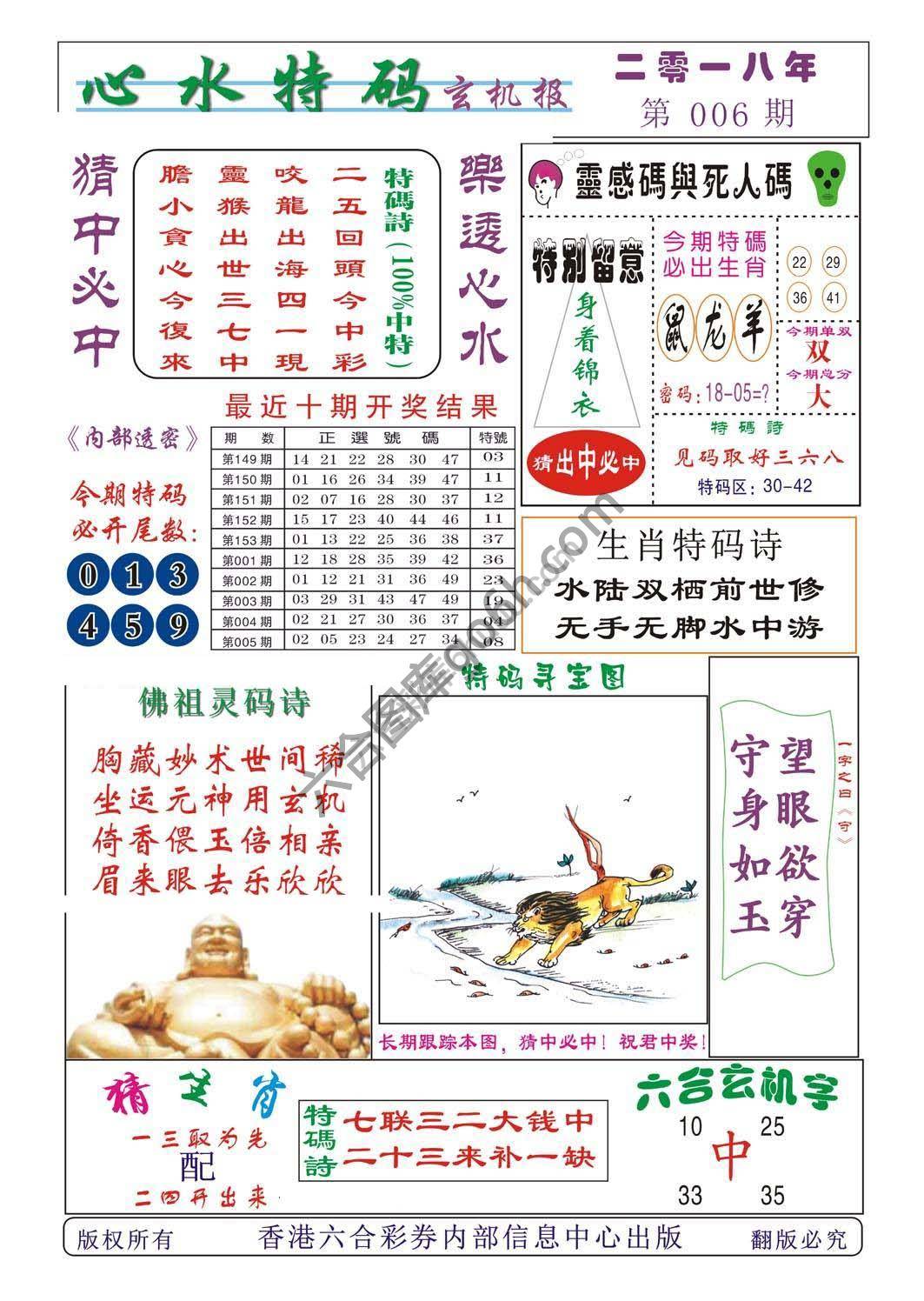 心水特码