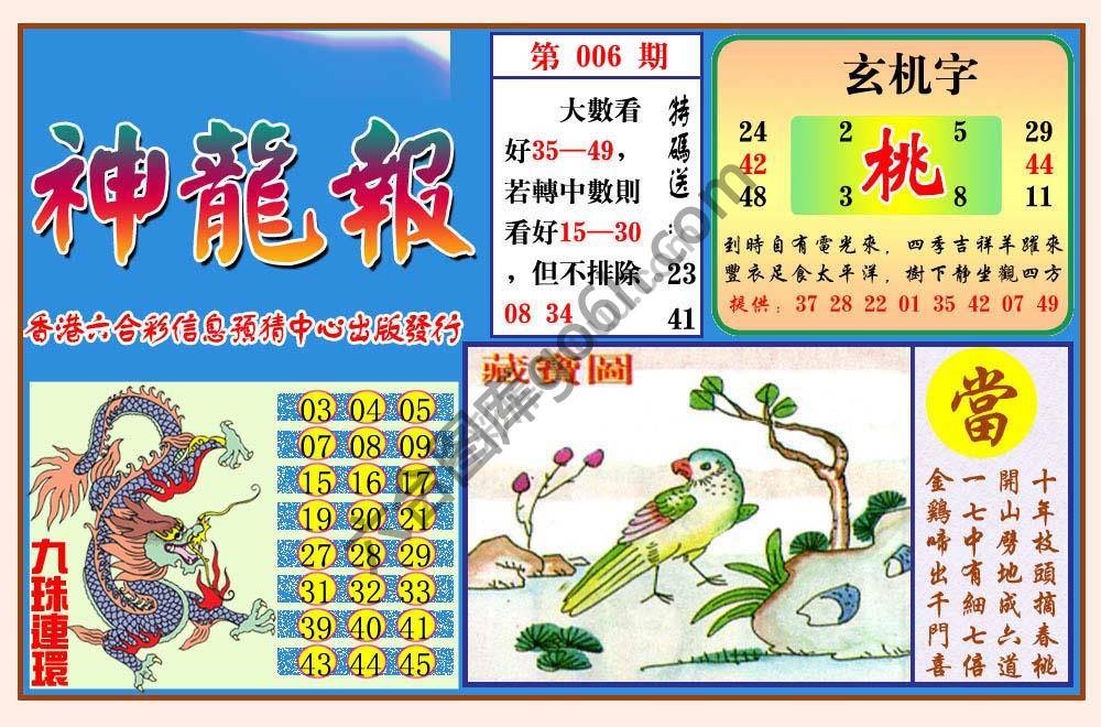 蓝月亮神龙报