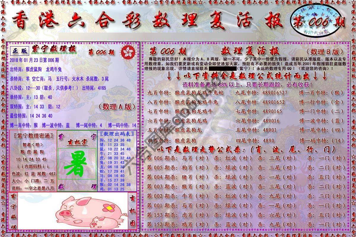 数理复活报