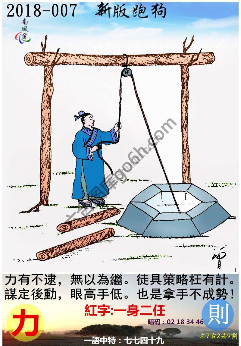 跑狗图（新版）