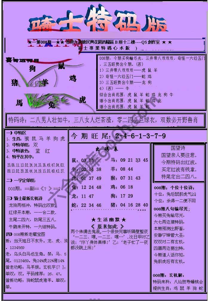 另类骑士特码版