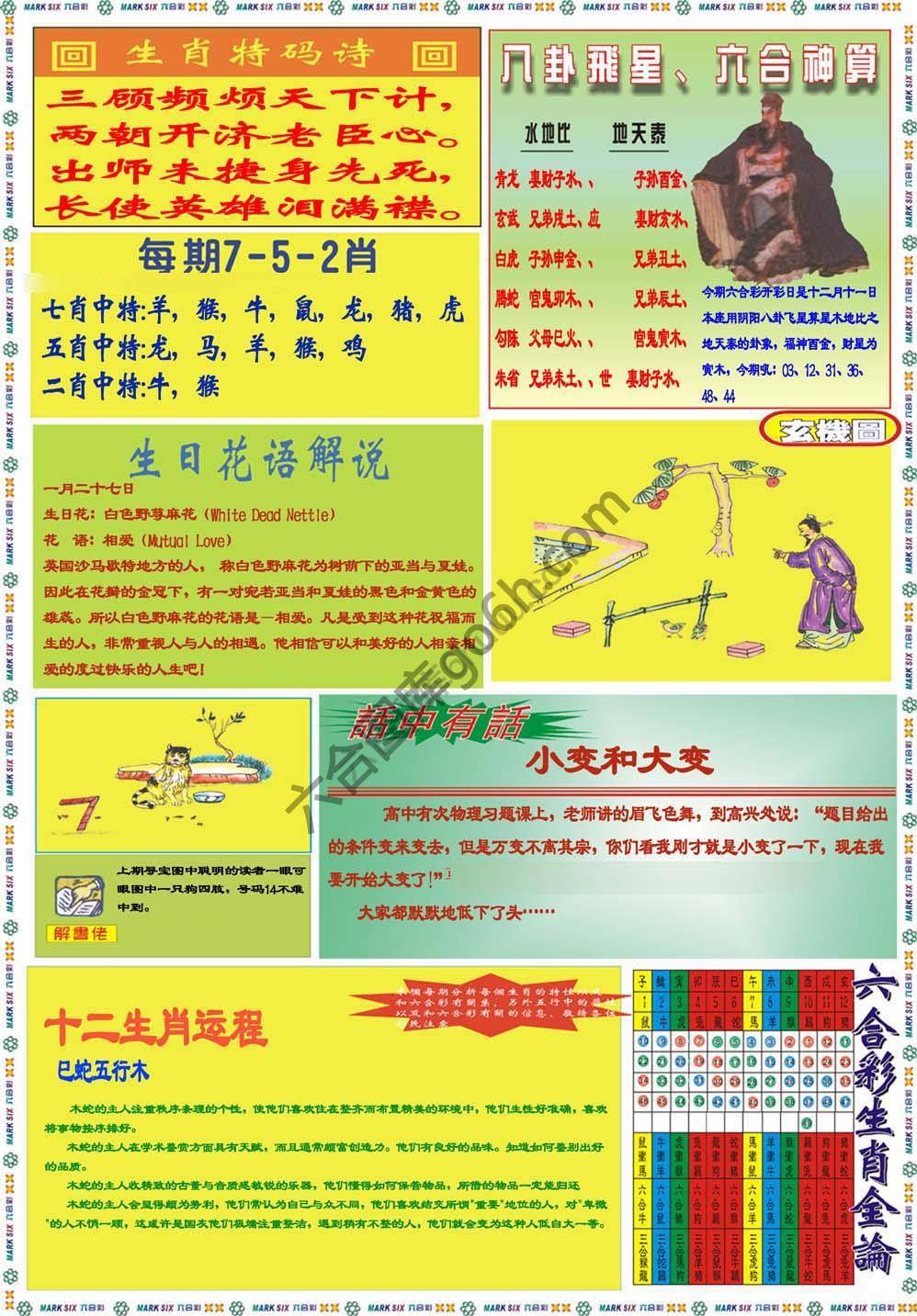 马经