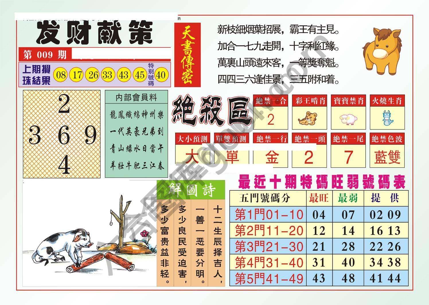 发财献策