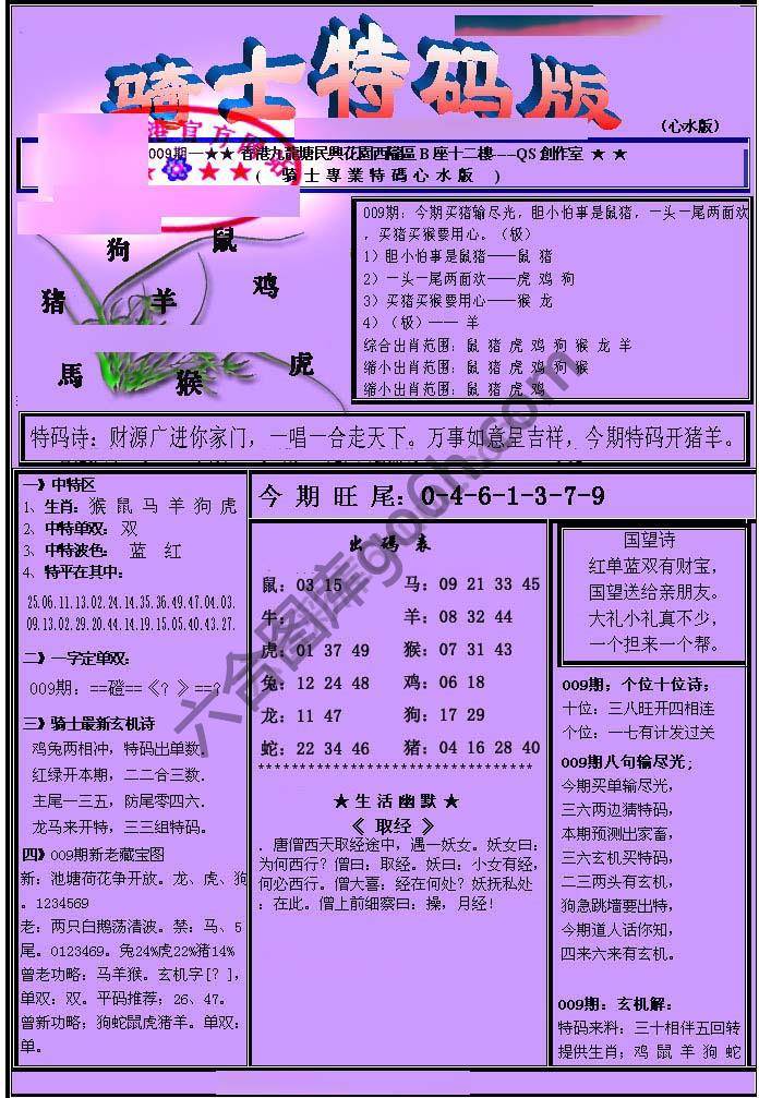 另类骑士特码版