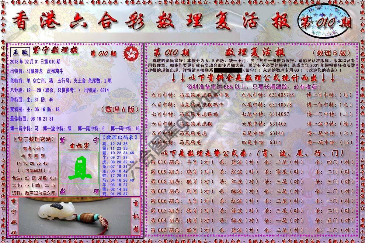 数理复活报