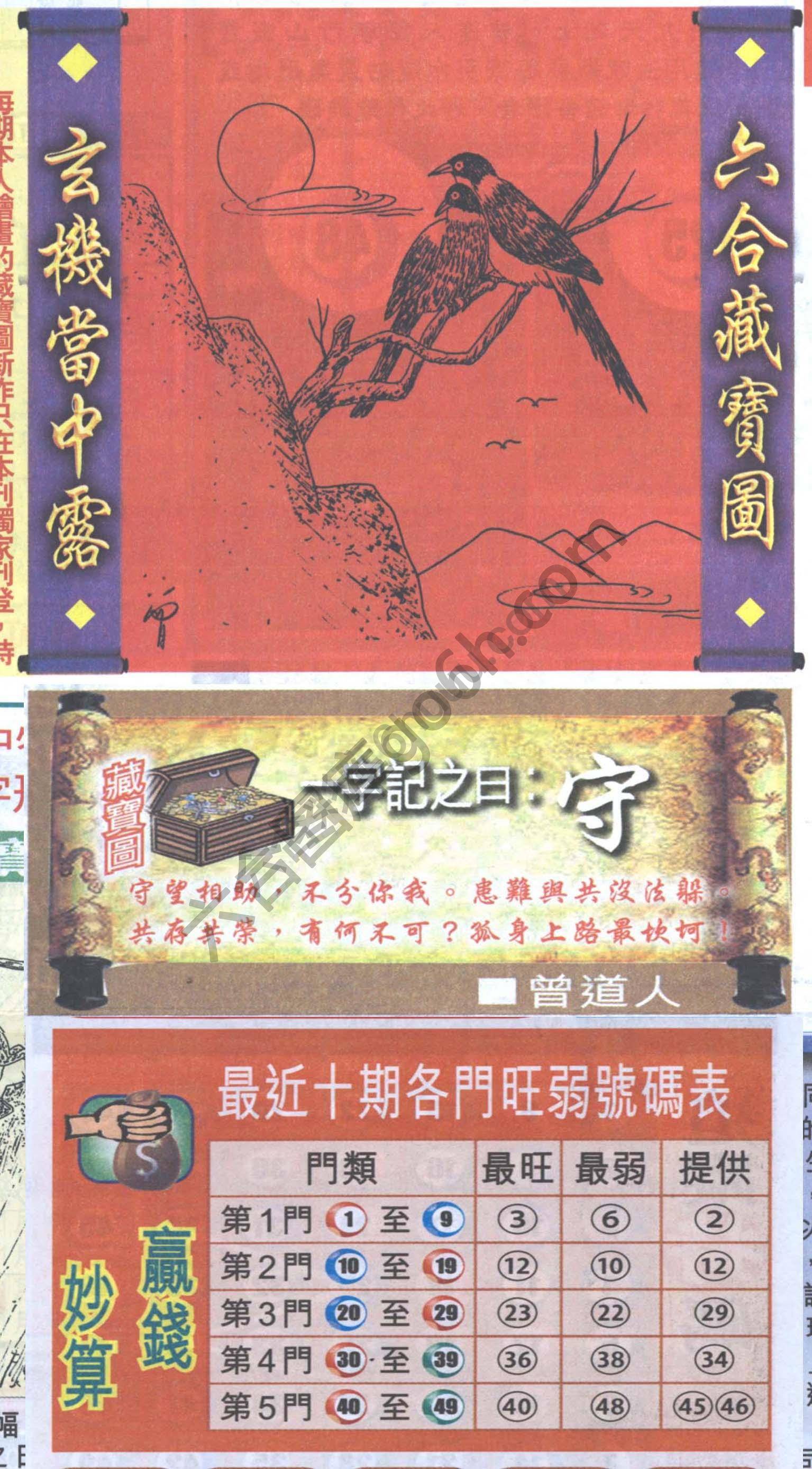 高清跑狗图