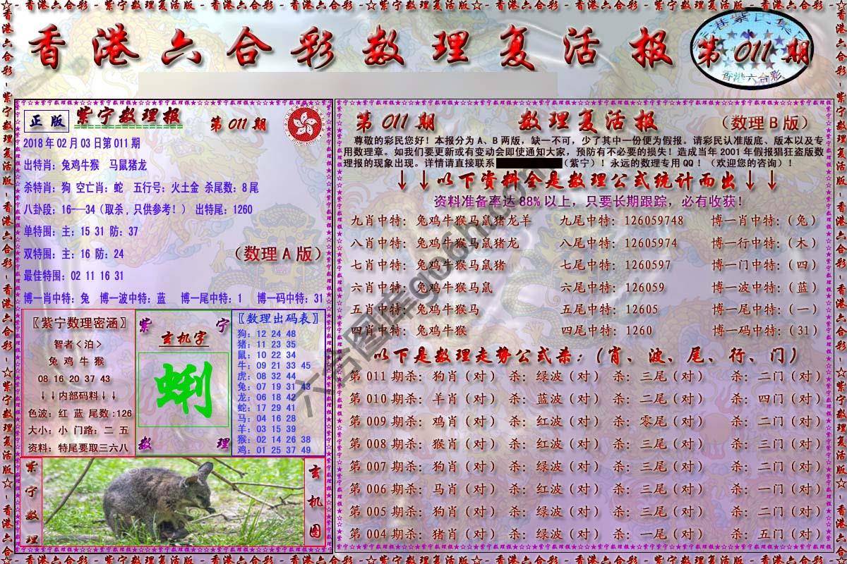 数理复活报