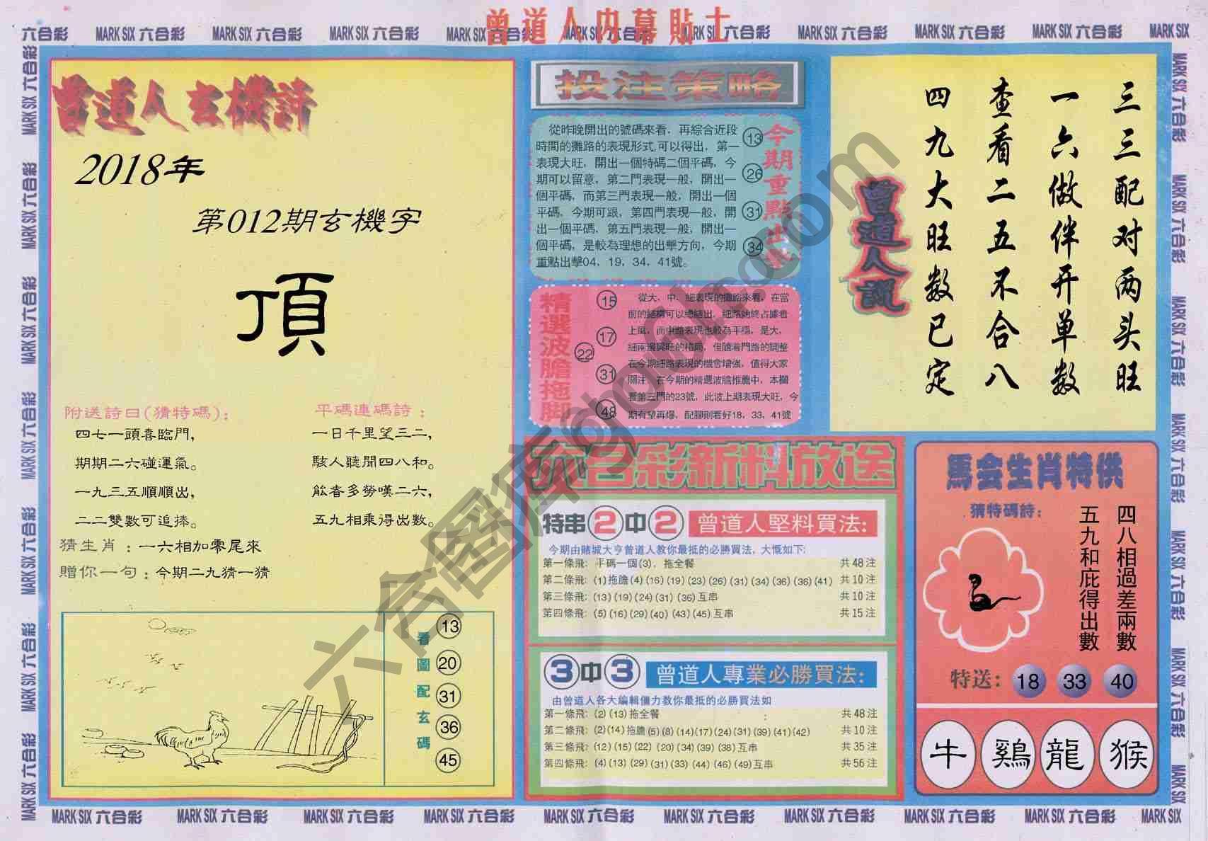 曾道人内幕贴士