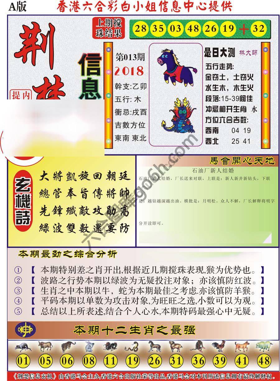 荆楚信息玄机
