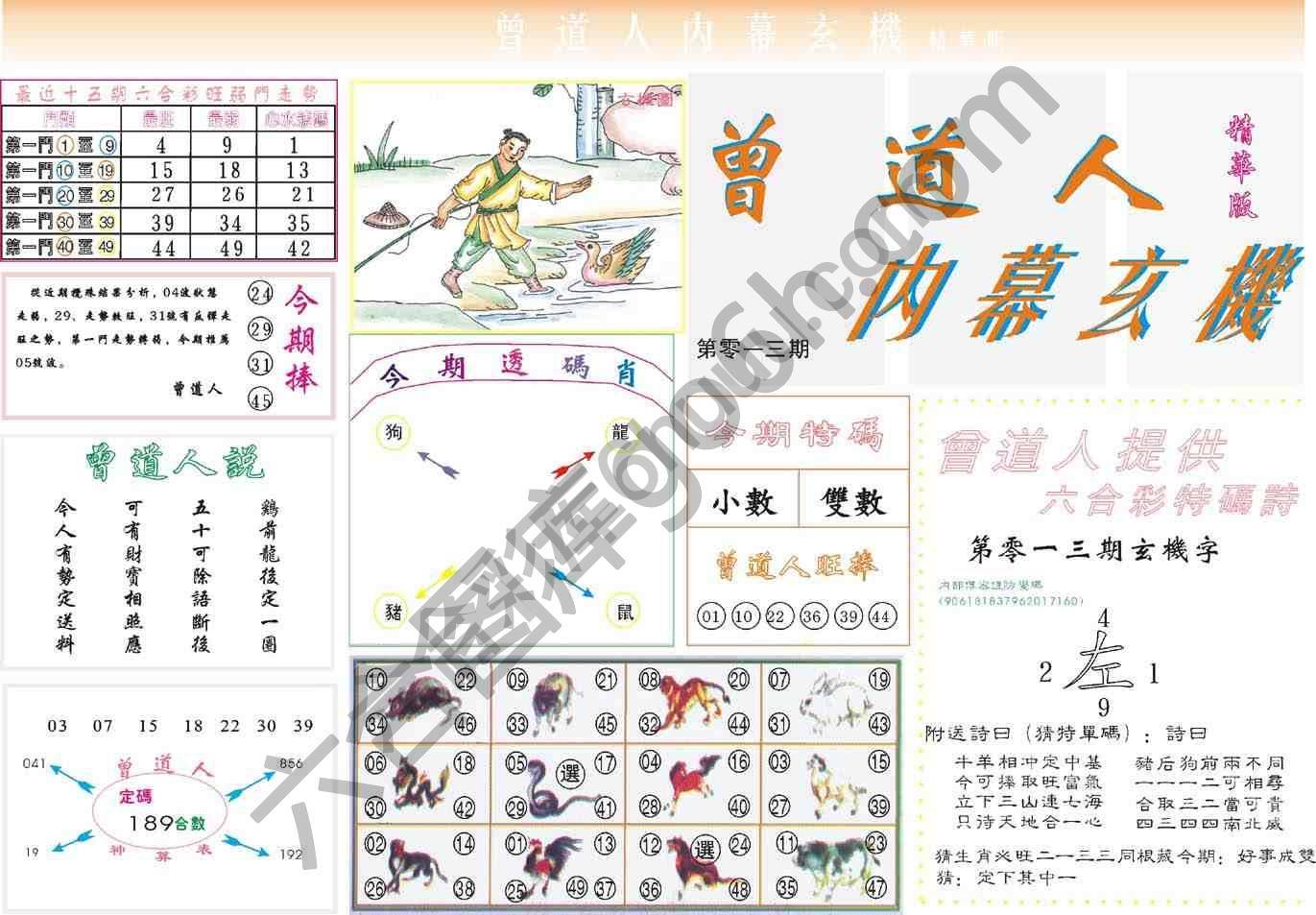 曾道人内幕玄机(精华版)