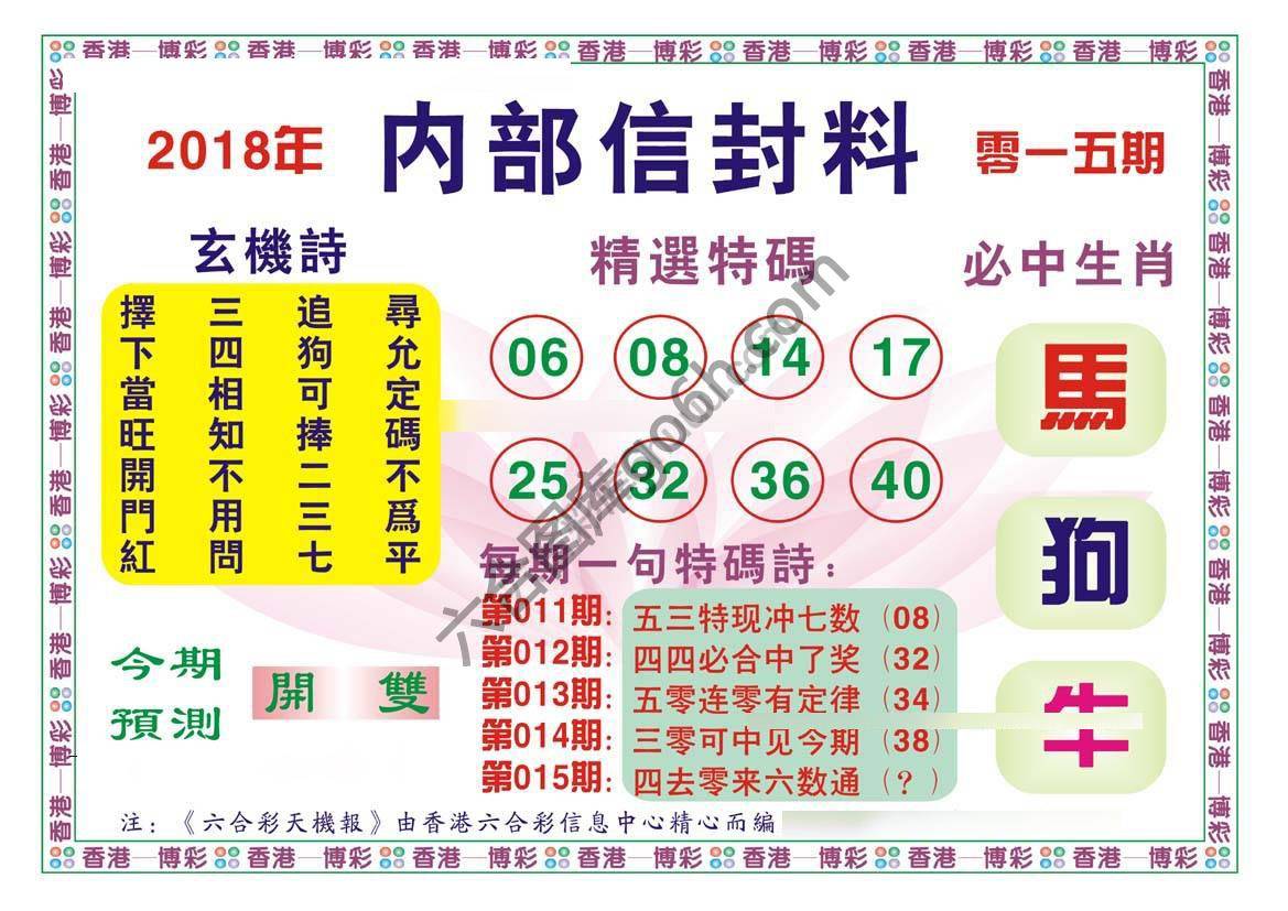 内部信封料