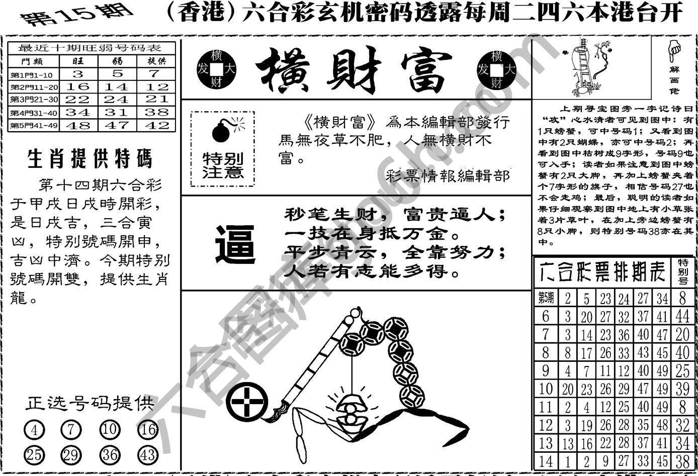 横财富