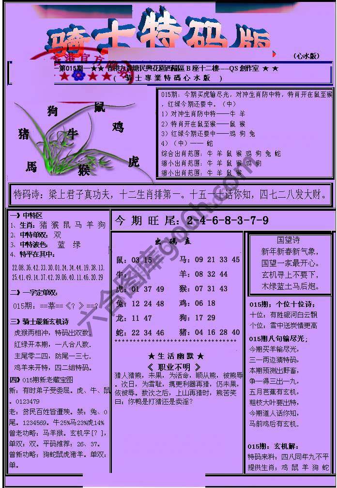 另类骑士特码版