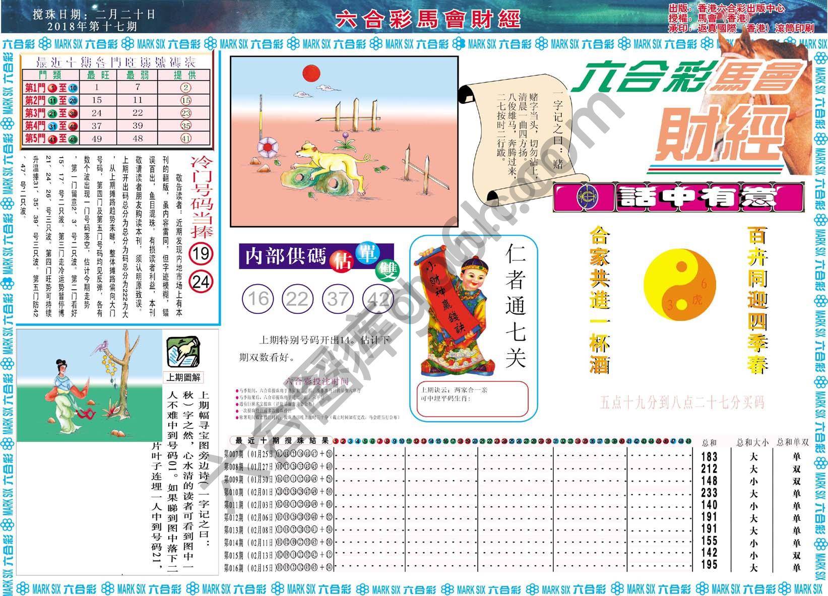 六合彩马会财经