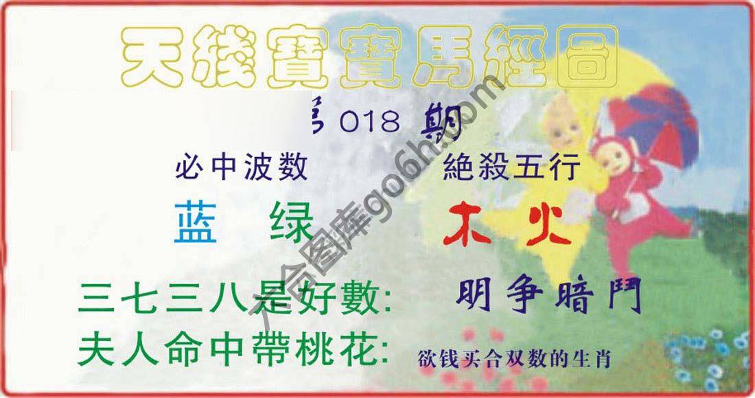 天线宝宝马经图