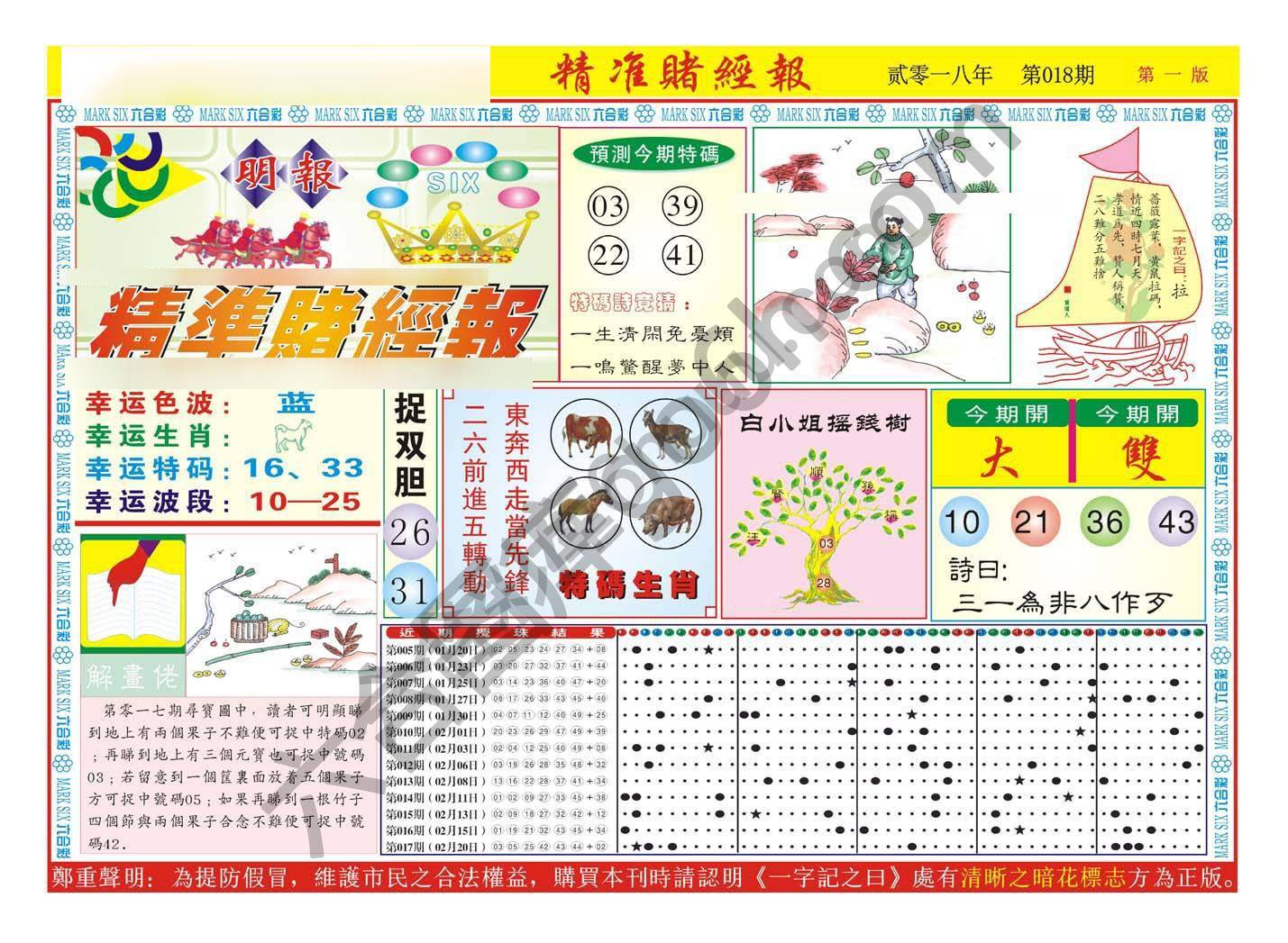 精准赌经报