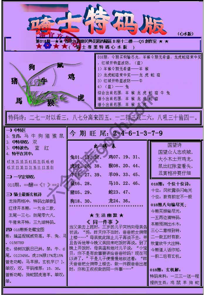 另类骑士特码版