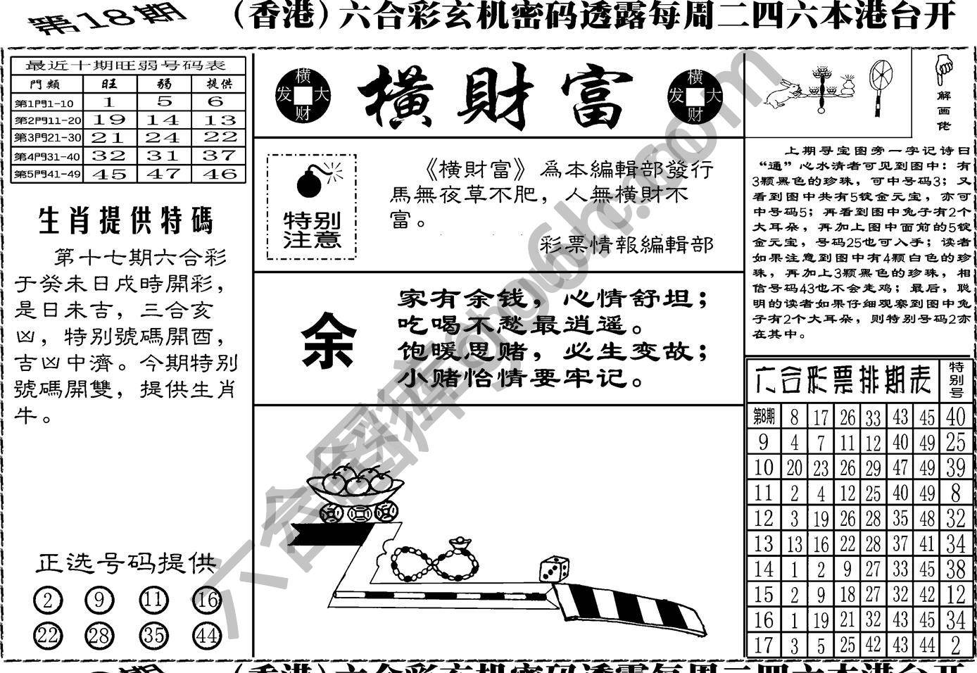 横财富