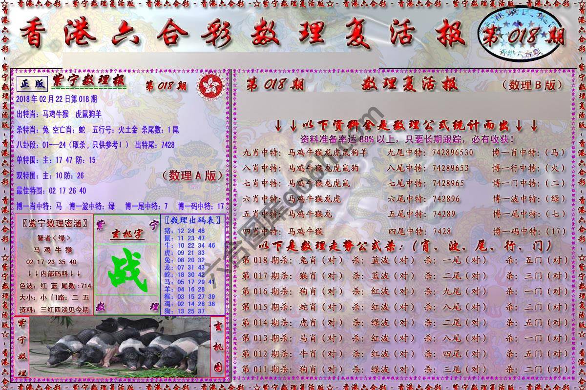 数理复活报