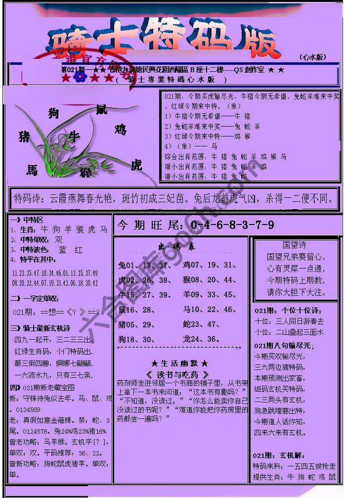 另类骑士特码版