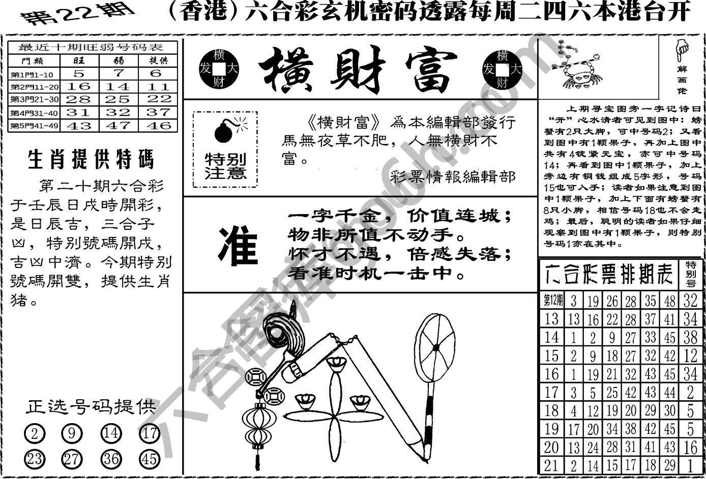 横财富