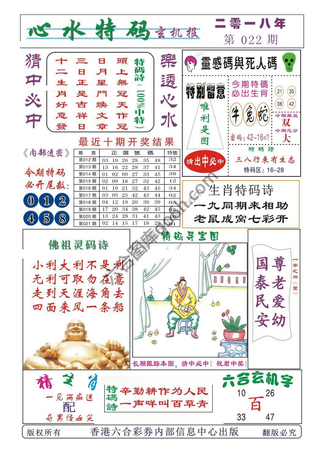 心水特码
