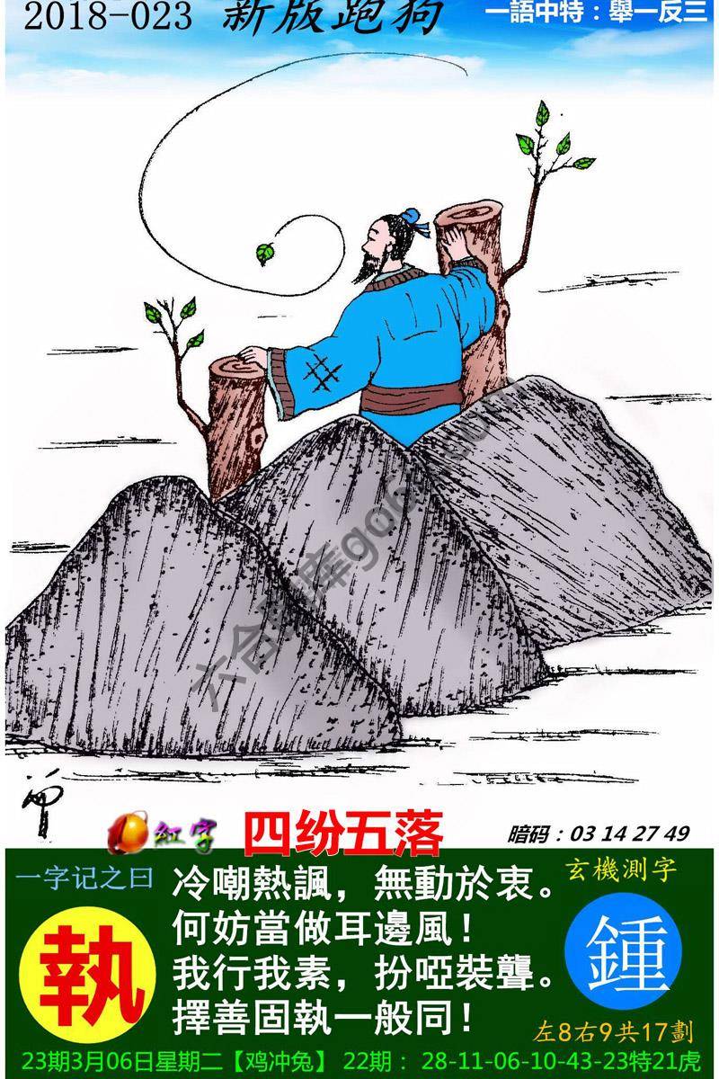 跑狗图（新版）