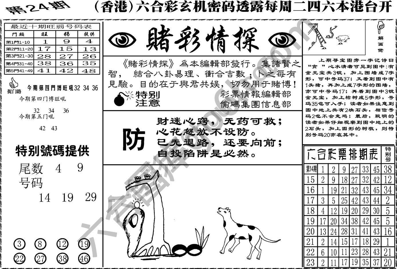 赌彩情探