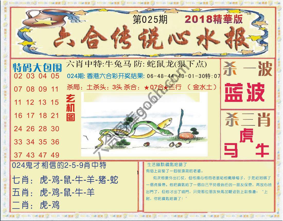 六合传说心水报