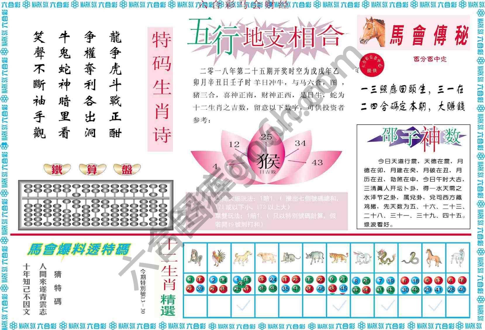 六合彩马会财经