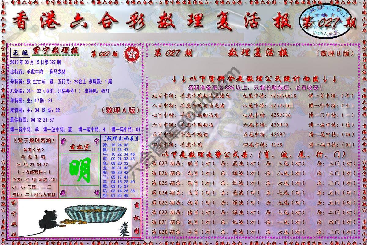 数理复活报