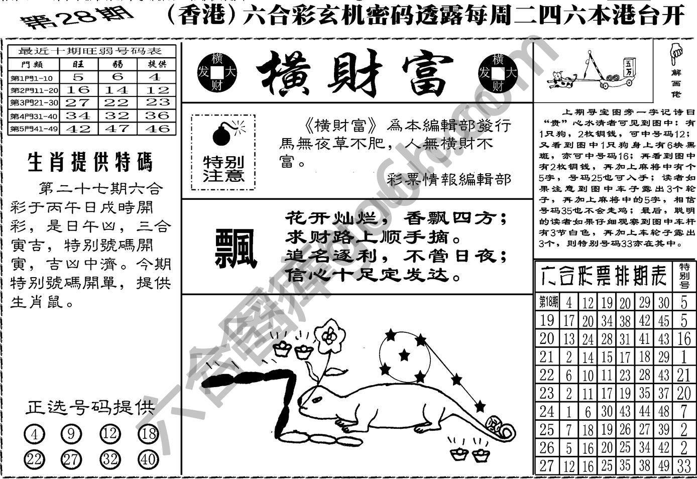 横财富
