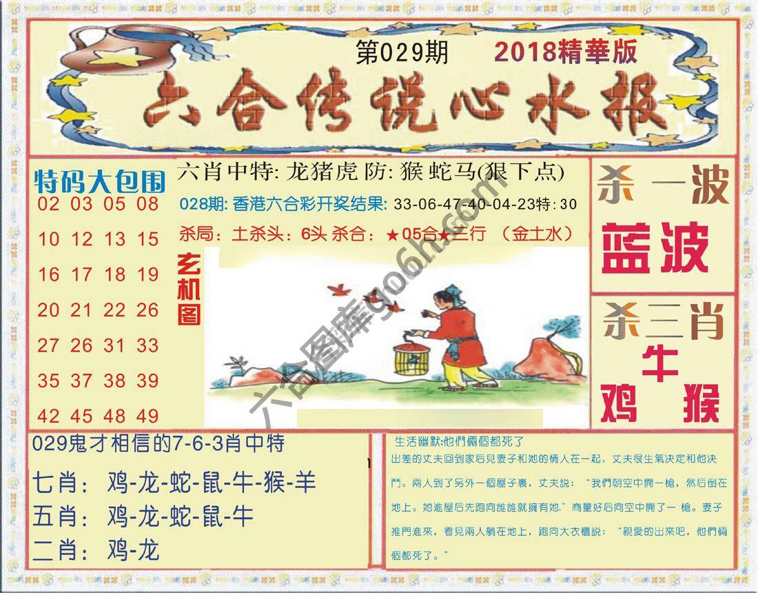 六合传说心水报