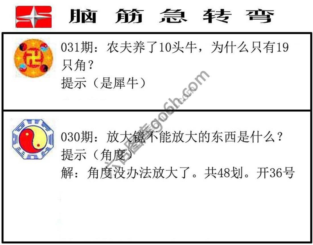 脑筋急转弯