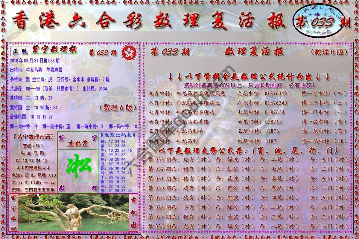 数理复活报