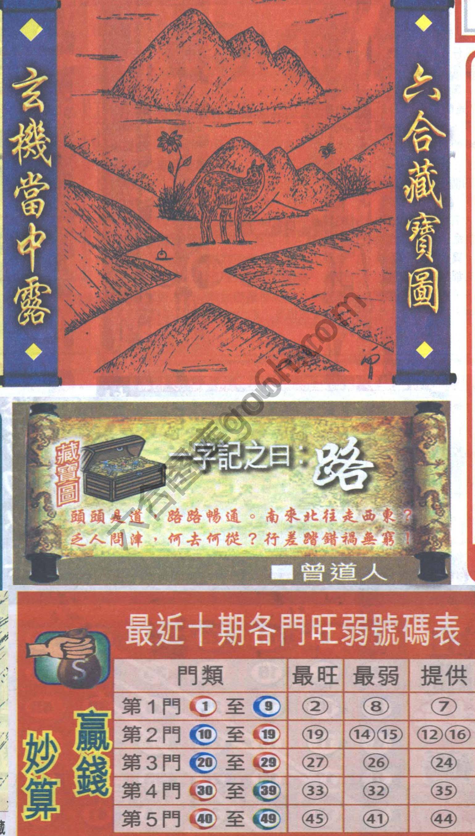 高清跑狗图