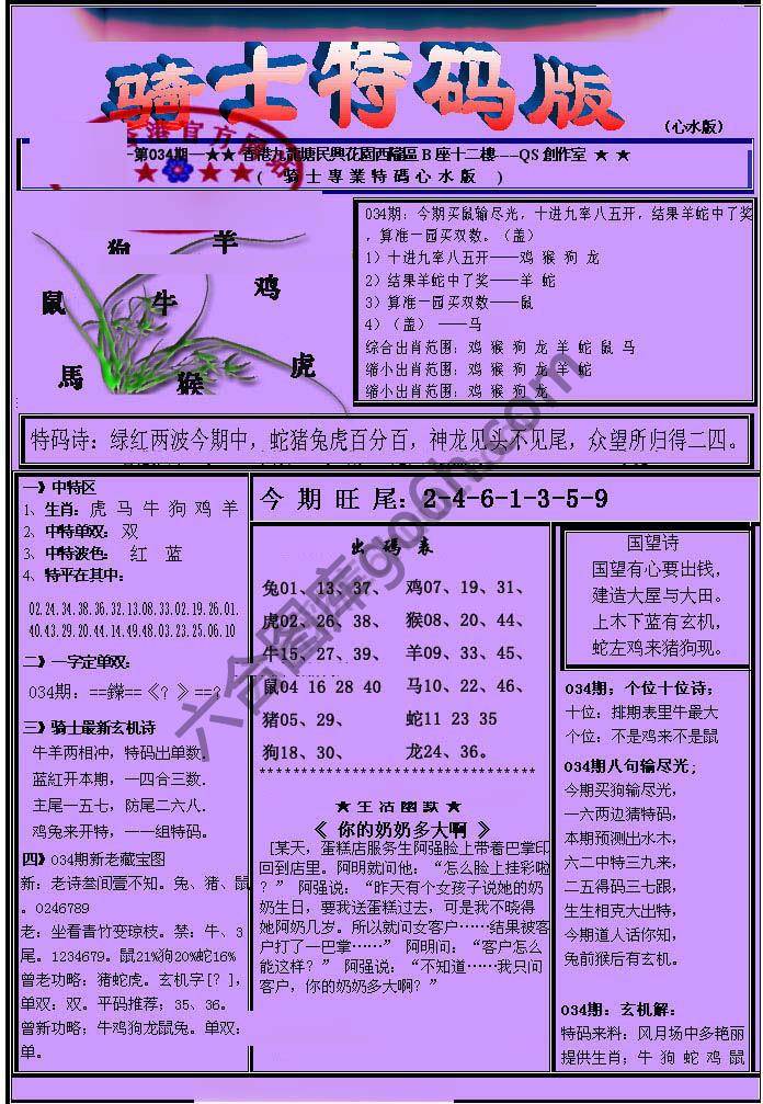 另类骑士特码版