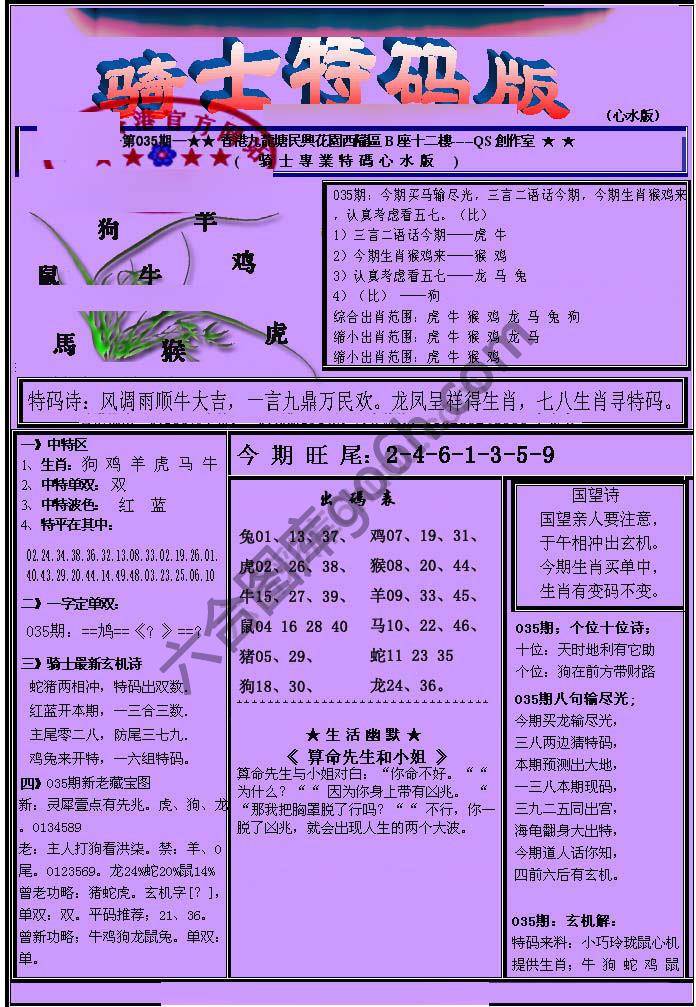 另类骑士特码版