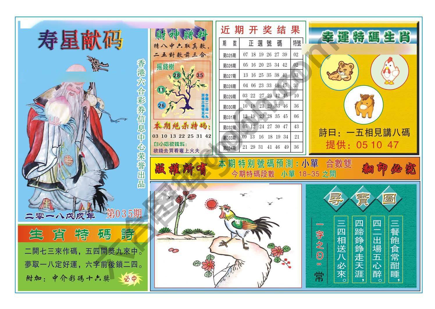 寿星献码