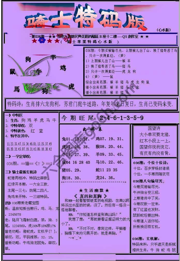 另类骑士特码版