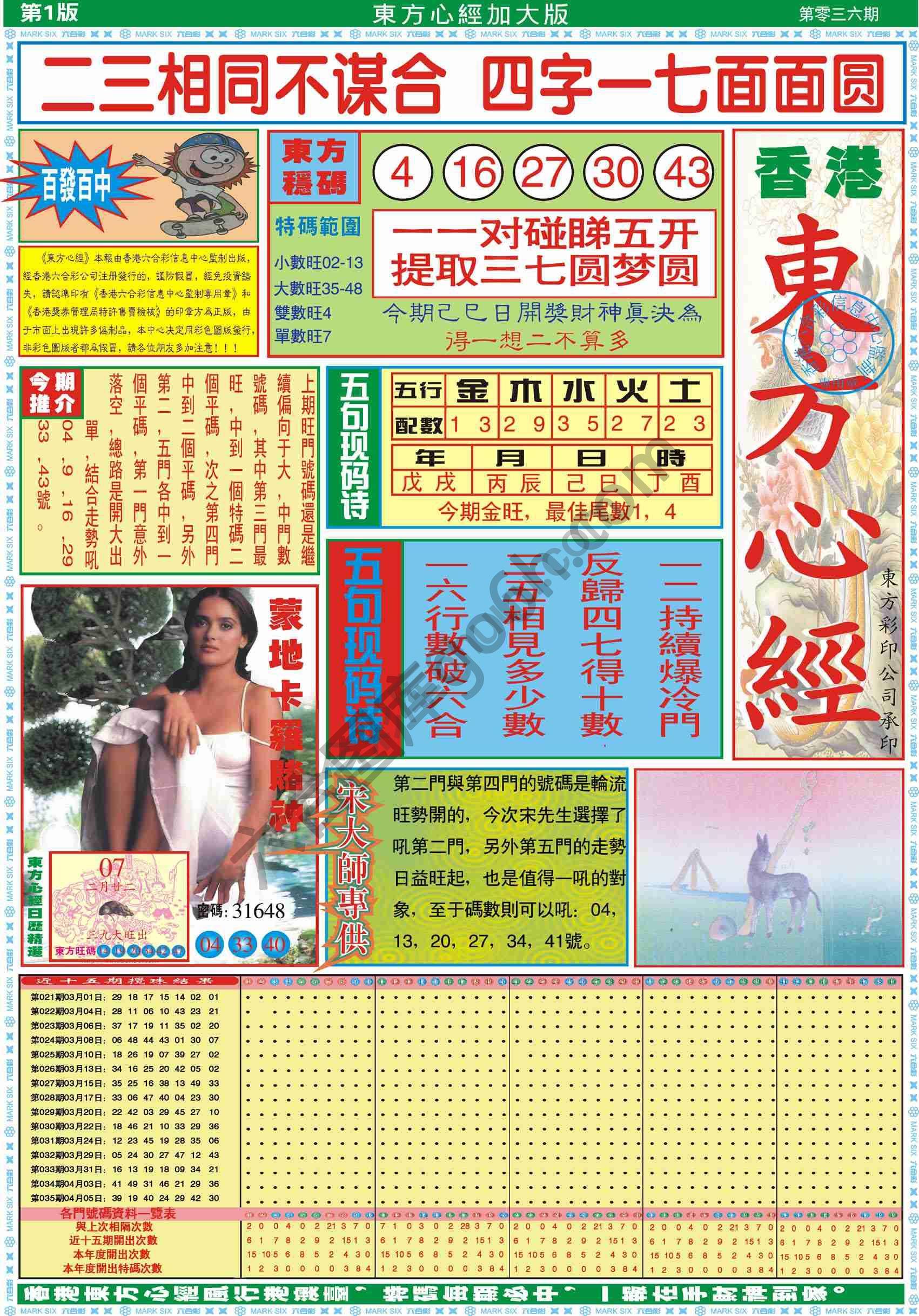 东方心经加大版