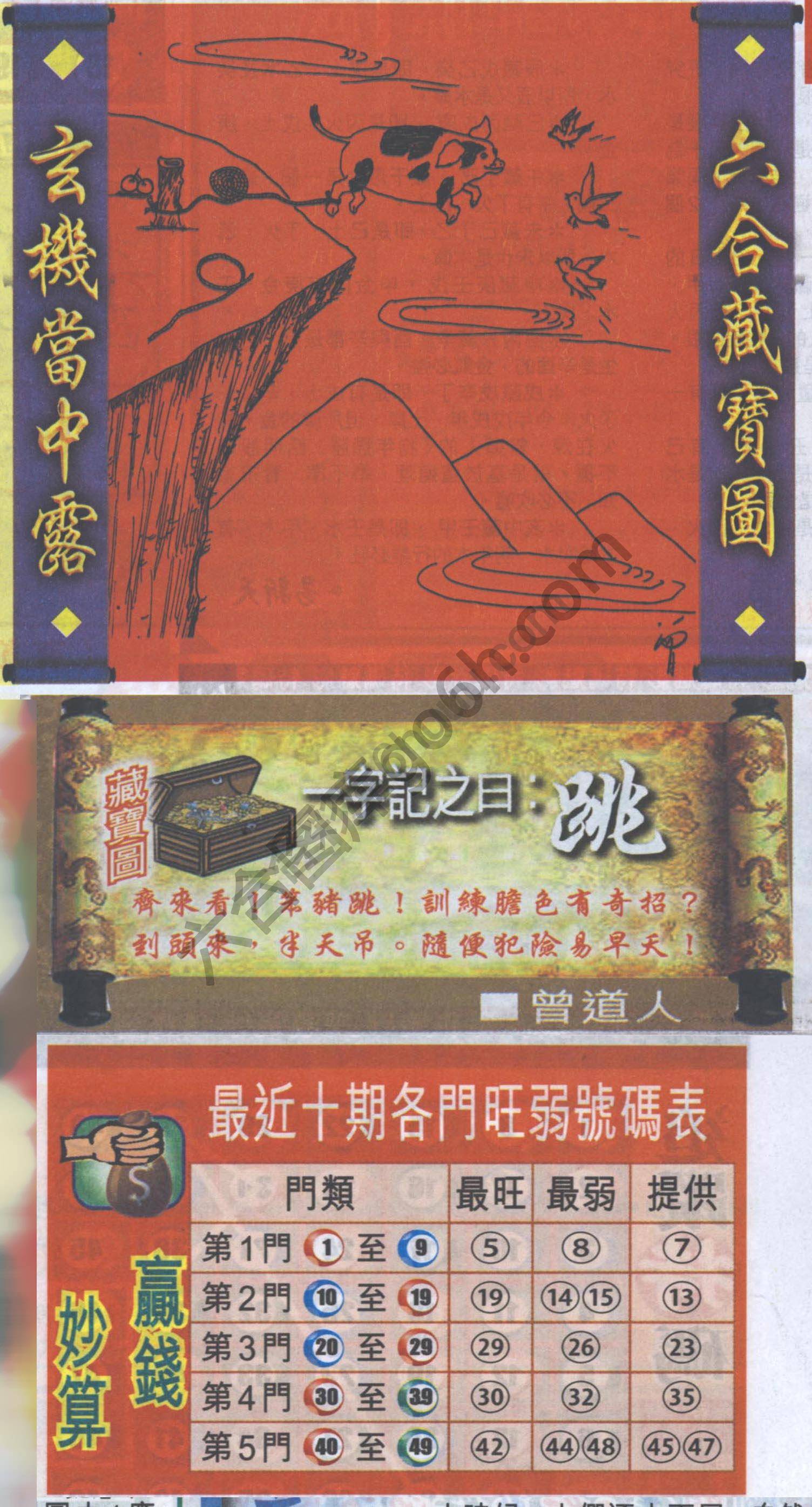 高清跑狗图