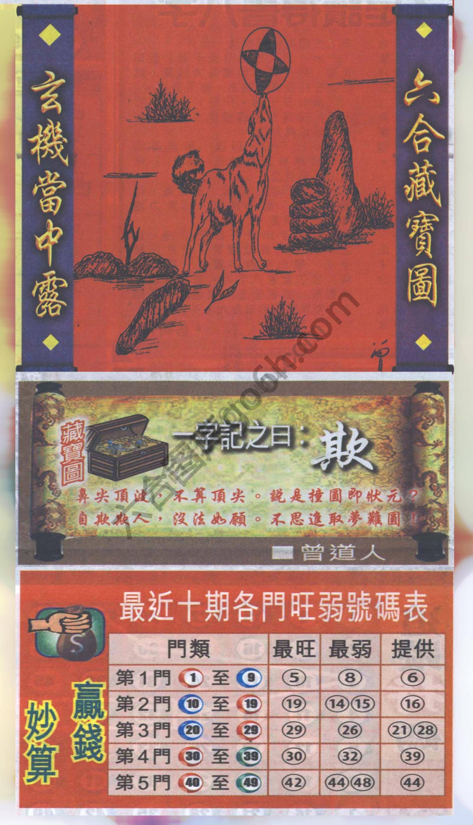高清跑狗图