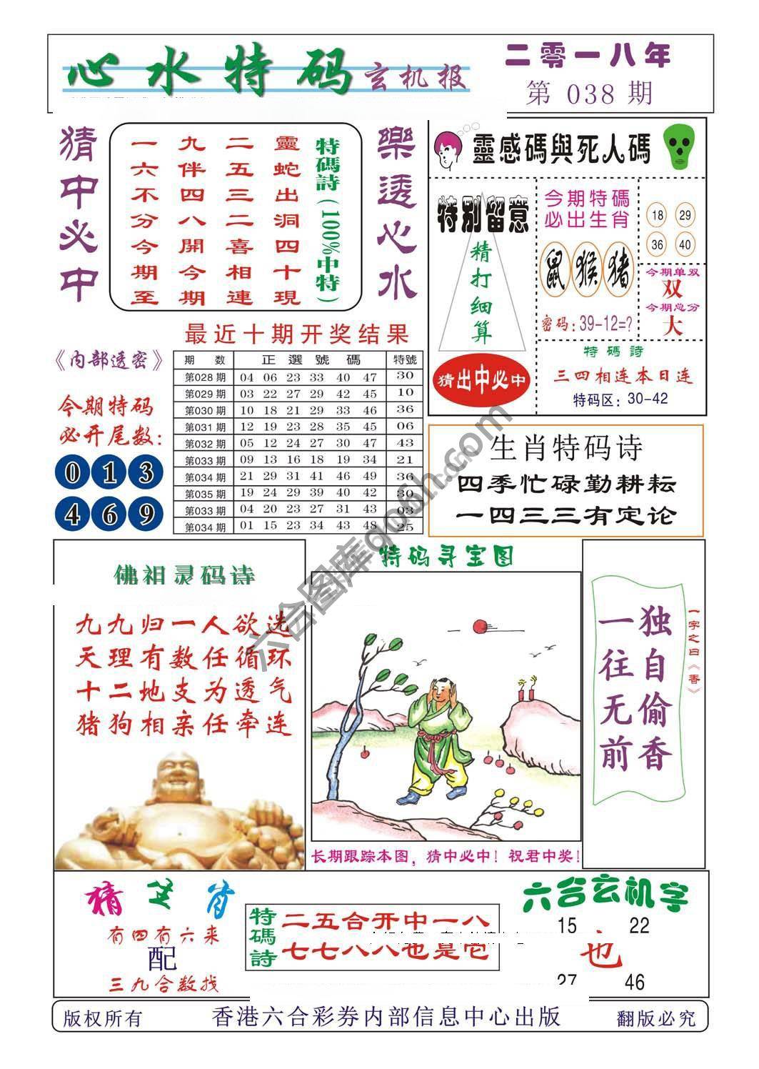 心水特码