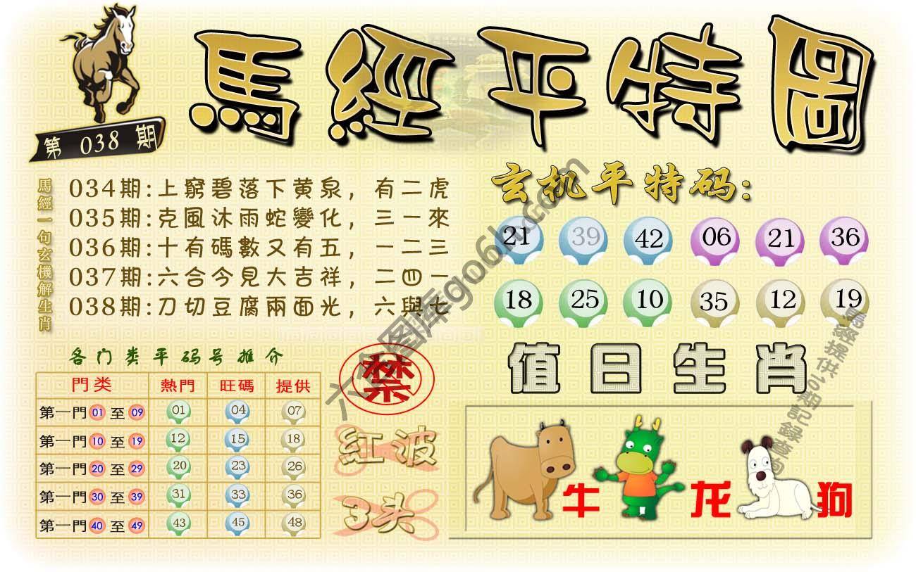 马经平特图