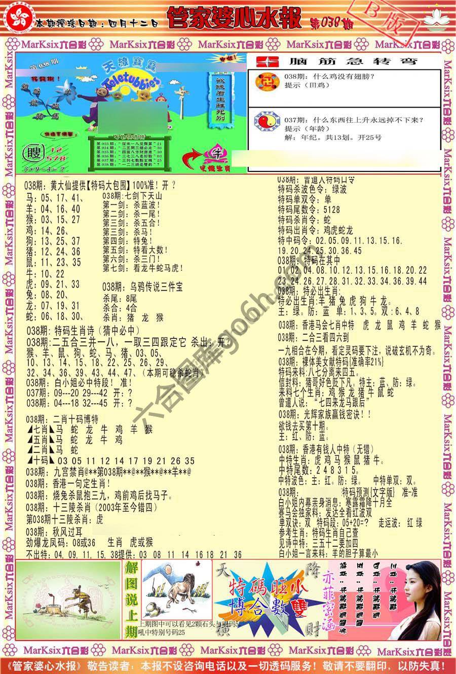 管家婆心水报