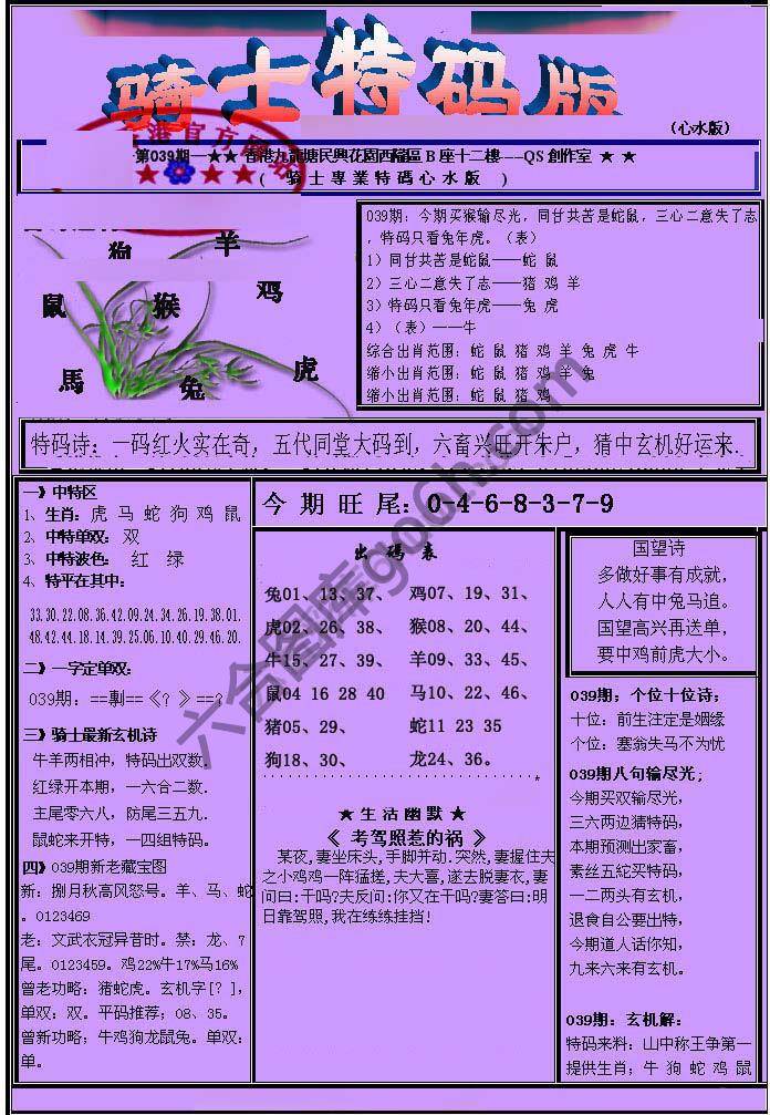另类骑士特码版