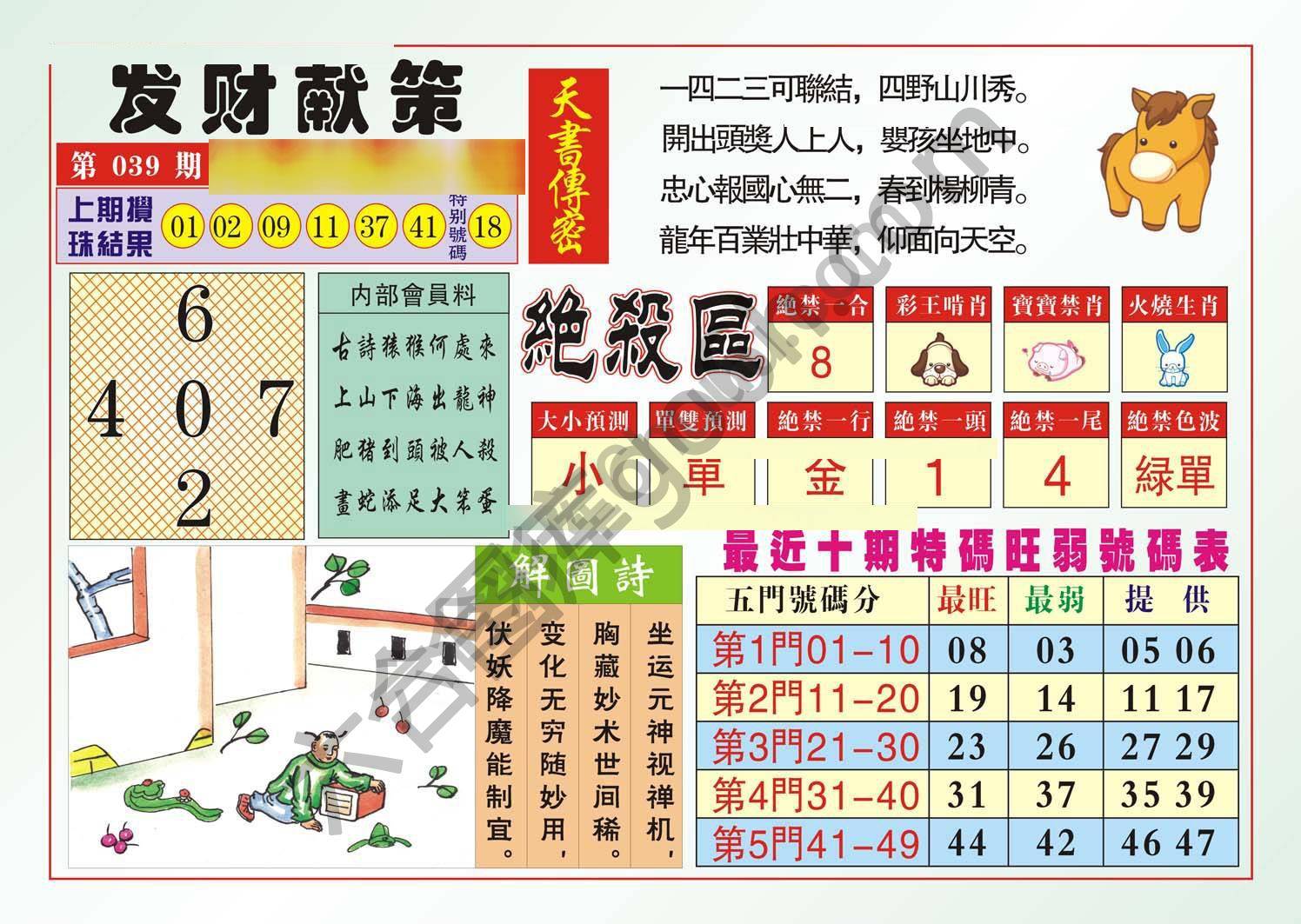 发财献策